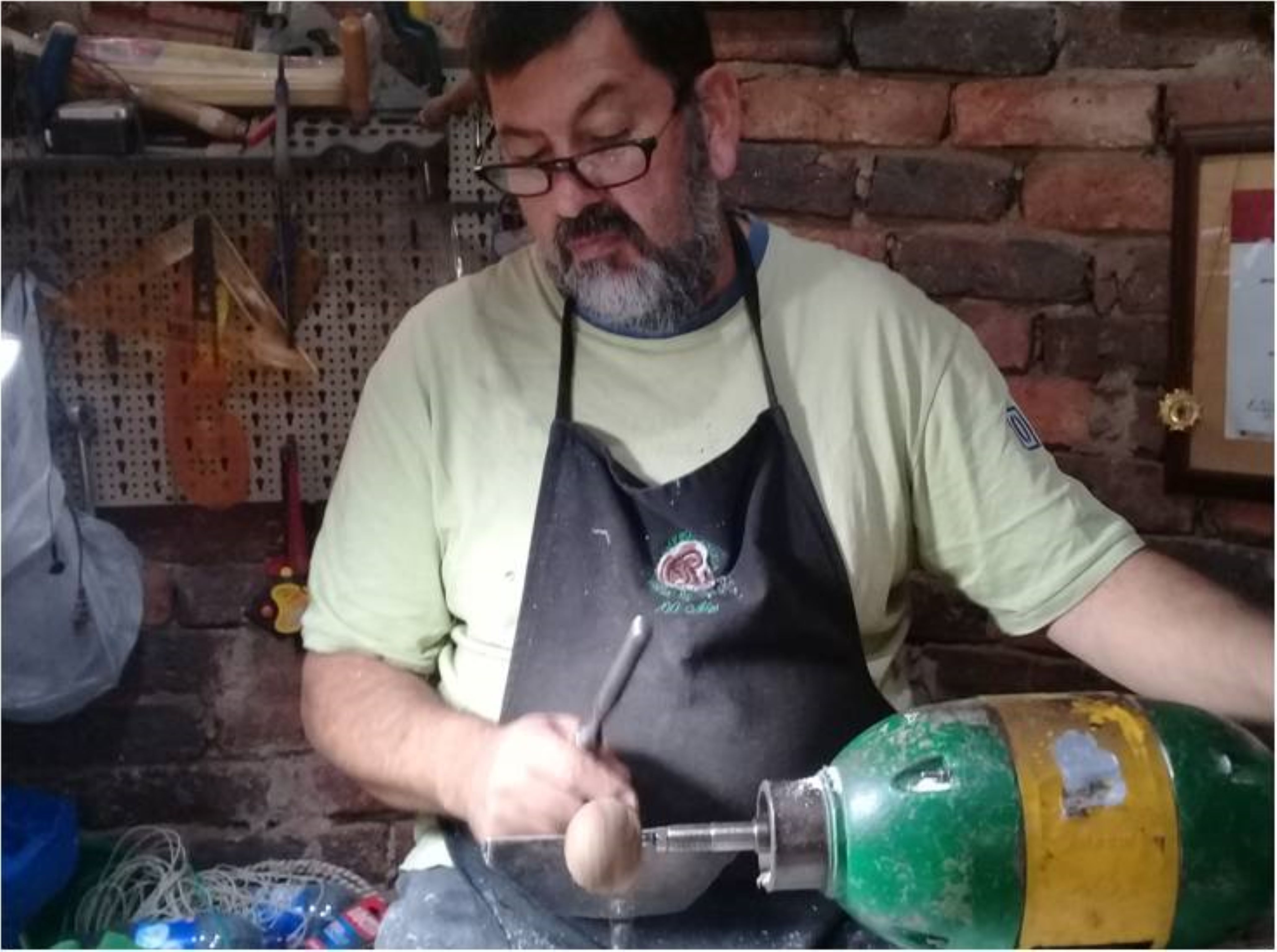 Geschichte einer Tagua- Generationswerkstatt